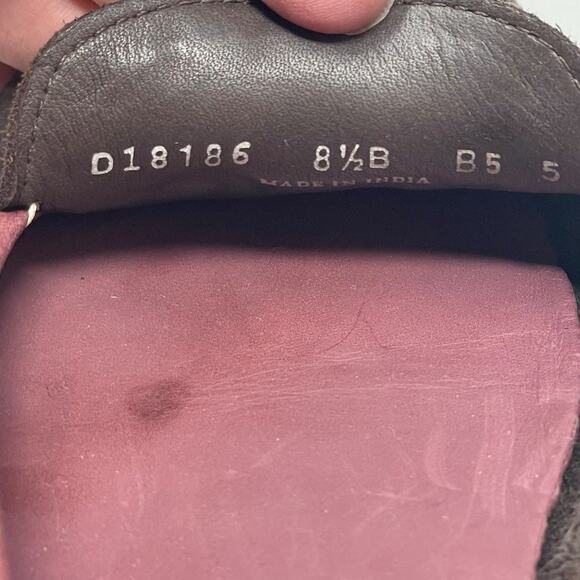 Cole Haan Brown & Mauve Leather Flats Size 8.5B - Picture 7 of 11